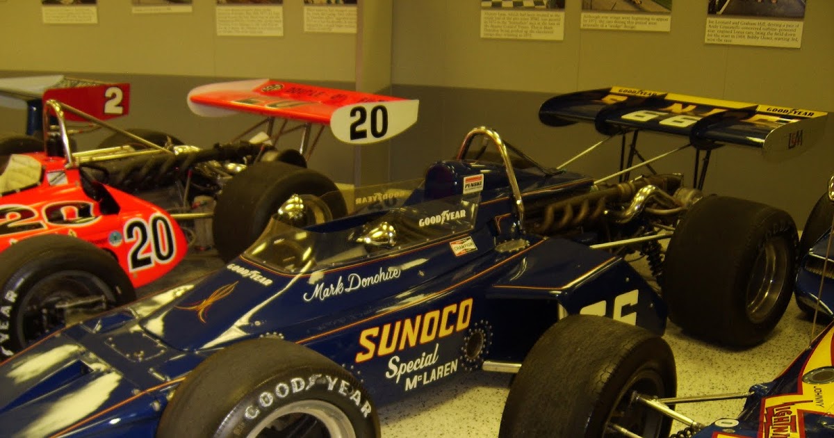 No Fenders Formula 1, IndyCar and A Whole lot more.. McLaren at Indy