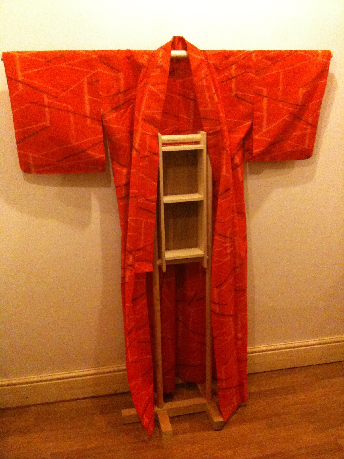 Little side projects for home Kimono stand A View From Studio SteakHaus