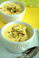 Saffron and Cardamom Panna Cotta