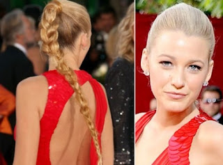 Zopf-Frisur Style Party mit Blake Lively