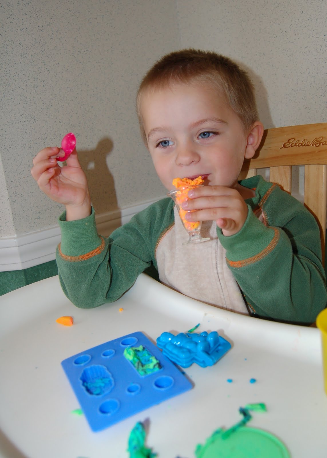 The Moores Six Play Doh fun... and drama