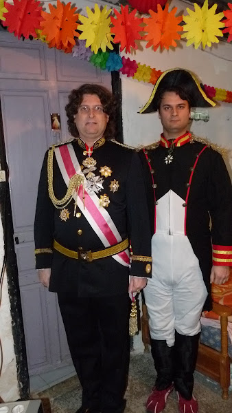 Su Majestad el Rey y Don Napoleón Bonaparte