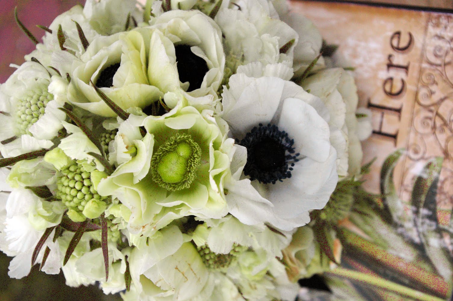 anemone bouquet