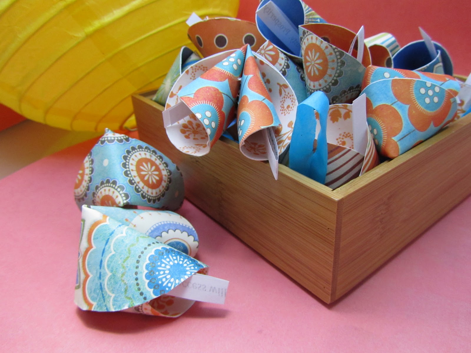 Forty Weeks Crafts/DIY Paper Fortune Cookies