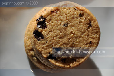 Galletas de crema de cacahuete y chocolate