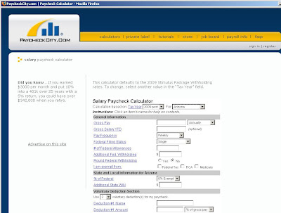 Paycheck calculator helps you