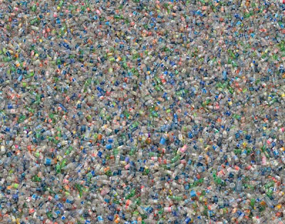 Oh, it's plastic bottles. Lots of them.