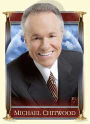 Man with impossibly white teeth and smarmy smile, Michael Chitwood