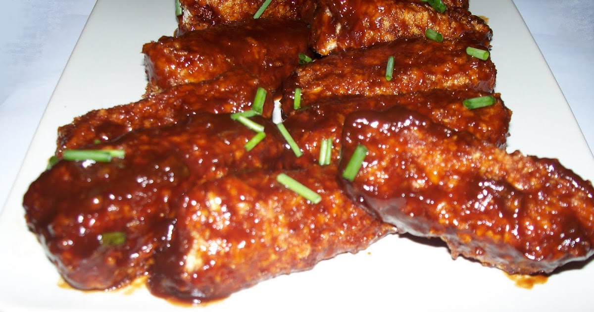 Diary of a Smart Black Woman Oven Fried Barbecue Tempeh Strips