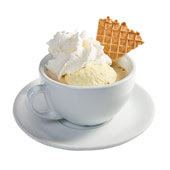 affogato at otto enoteca pizzeria, nyc | simple pretty