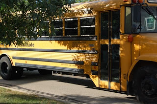 school bus, first day 2008-2009 | simple pretty