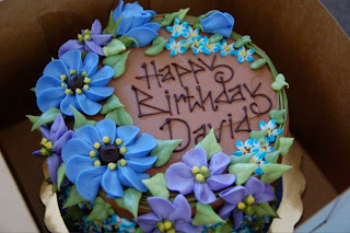 david chocolate birthday cake | simple pretty