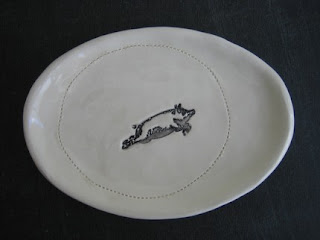 rae dunn pig soap dish | simple pretty