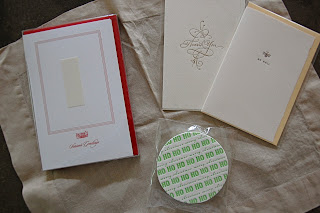 page stationery letterpress assortment | simple pretty