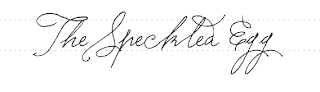 the speckled egg logo | simple pretty