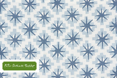 peter dunham textiles 'star burst' fabric | simple pretty