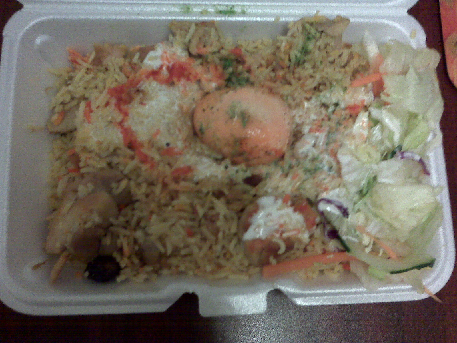 Roma's Savory Thoughts Biryani Cart Experience