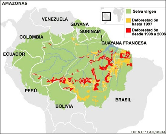 Limites De Venezuela Con Guyana Brasil Y Colombia