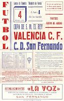 COPA REY: CDSF - VALENCIA