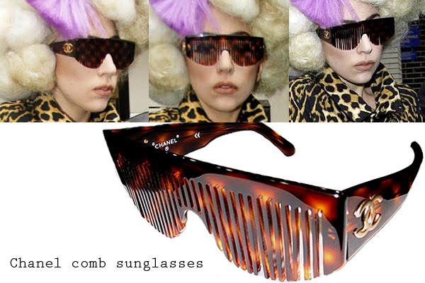 chanel comb sunglasses