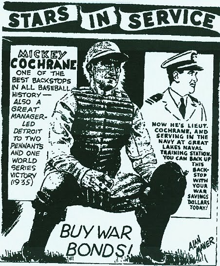 June 1943...Mickey Cochrane