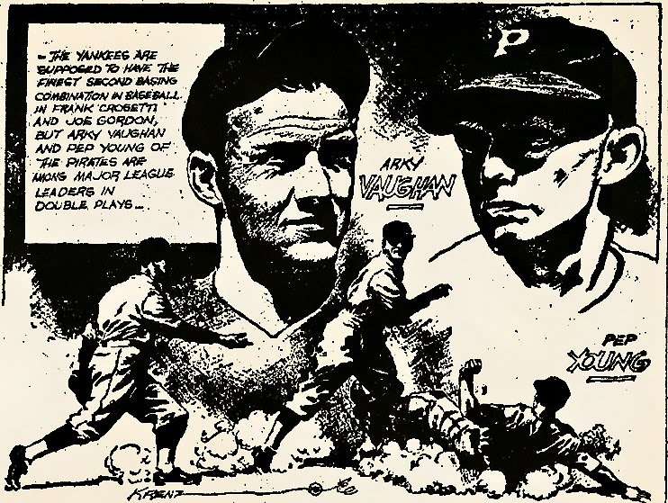 October 1938...Arky Vaughan, Pep Young