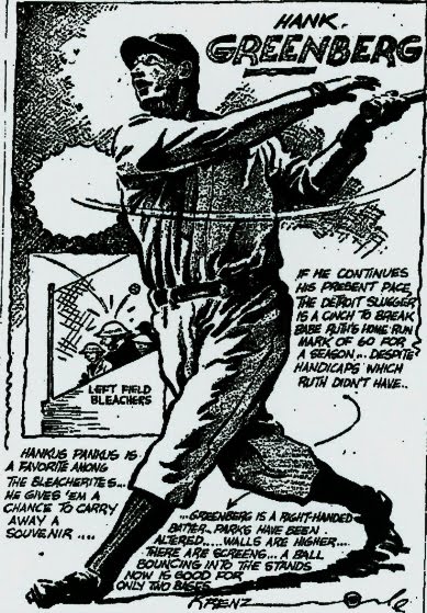August 1938...Hank Greenberg