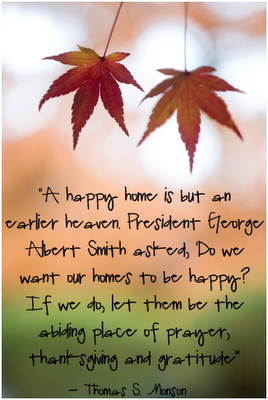 The Chambers Connection: Being Thankful Quotes