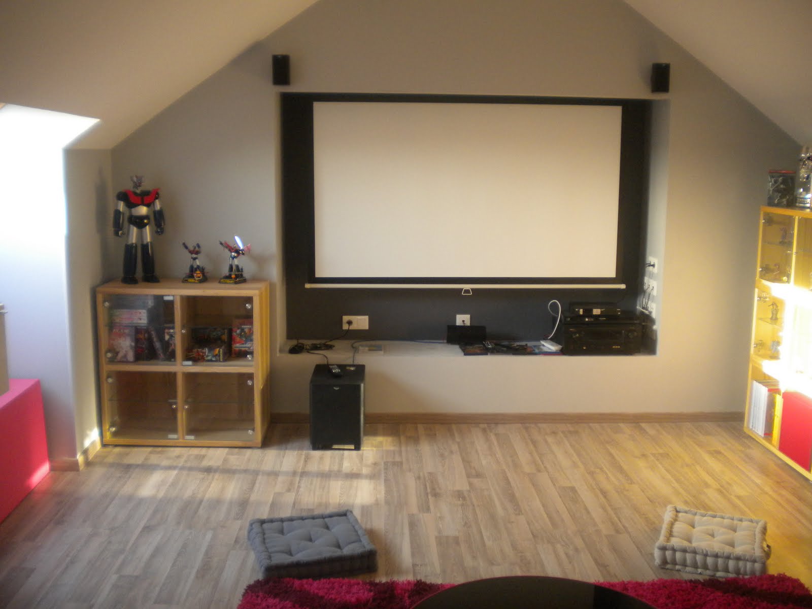 Maison Moderne Plan Amenager Ses Combles Un Cinema Chez Soi