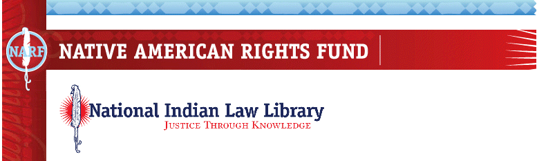Presidential Memo - Tribal memorandum of law. Presidential Memo - Tribal