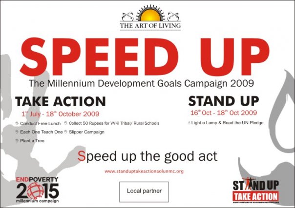 SPEED UP - MDG Campaign 2009
