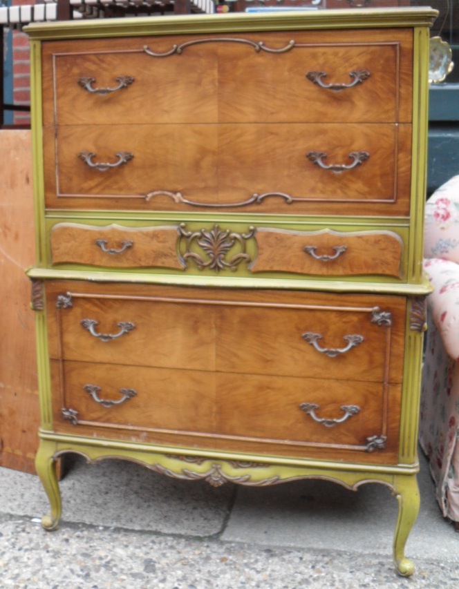 Uhuru Furniture & Collectibles Solid Maple French Provincial Dresser SOLD