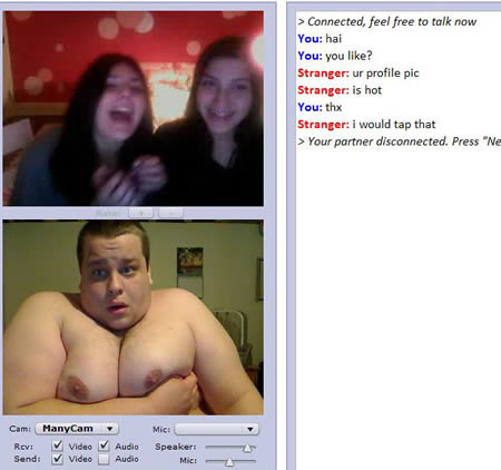 funny chatroulette pictures. Funny Chatroulette Epic Moment