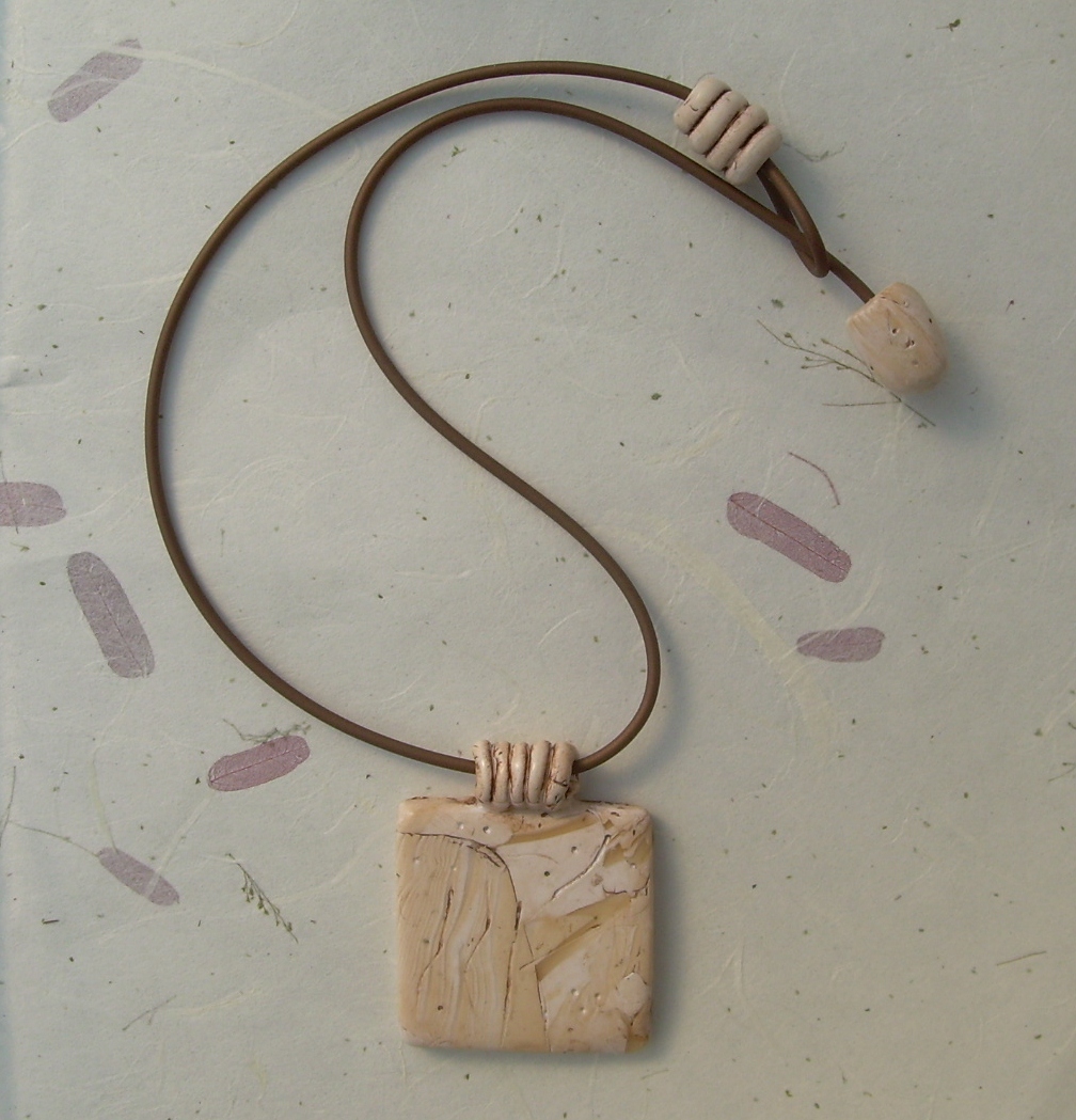 Designs by Loretta Faux Ivory Necklace