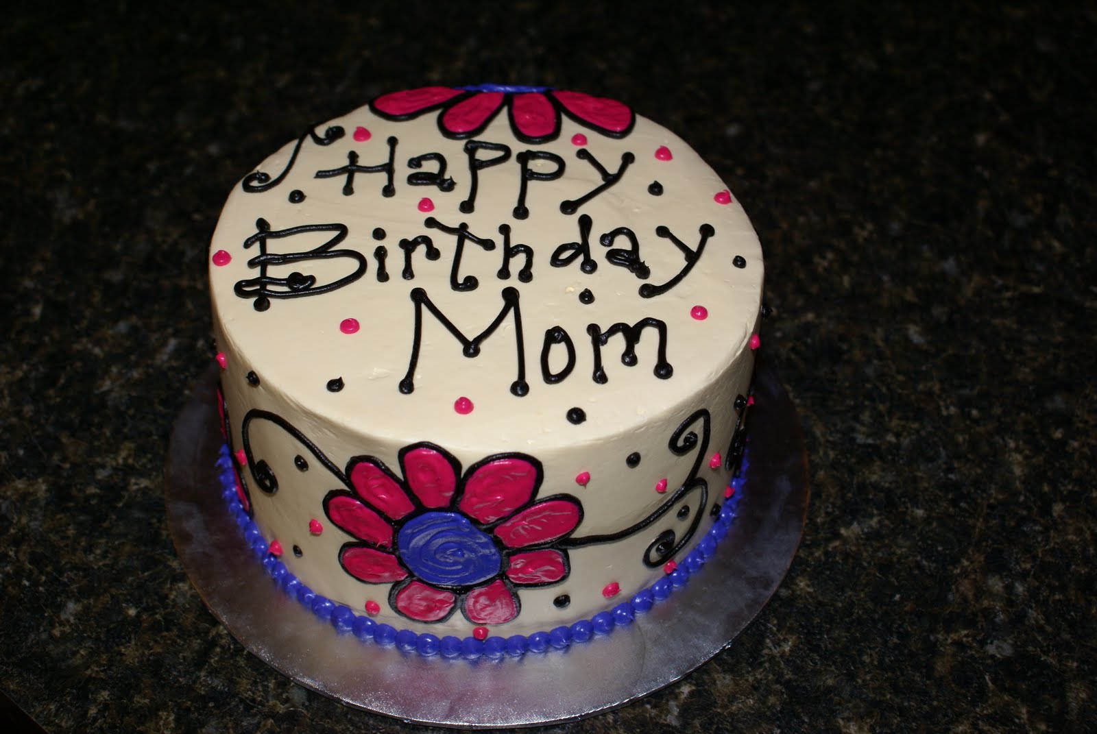 Sweet Creations By Heather Mom Birthday Cake!!