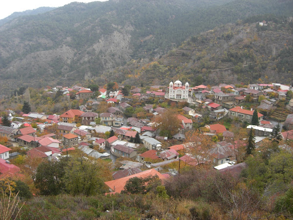 Mountain Village In Troodos