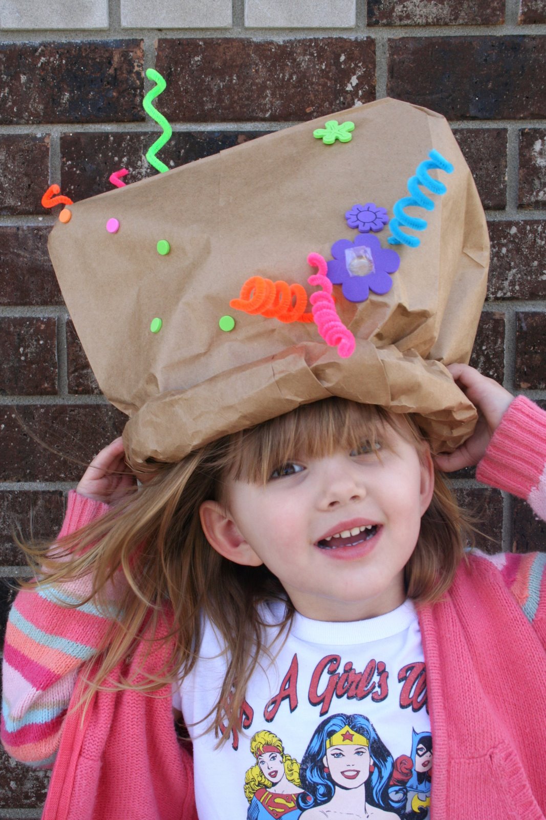Recycled Toys paper bag mad hatter