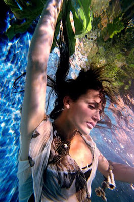lily cole underwater
