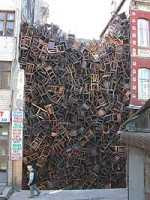 Doris Salsedo - Pile of old Chairs, Istanbul (2003)