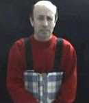 Alan Johnson wearing explosive vest (June 2007)