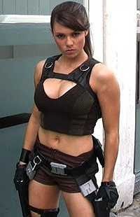 Alison Carroll as Lara Croft (2008)