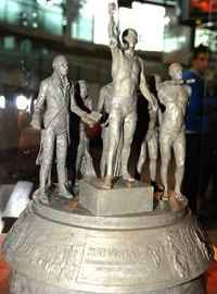 Les Johnson - Model for Slavery Memorial (2008) I.C. enhanced