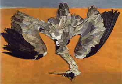 Lucian Freud - Dead Heron (1945)