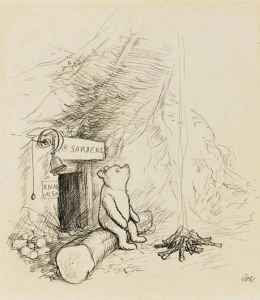 E.H. Shepard - Winnie-the-Pooh lived in a forest all by himself under the name of Sanders