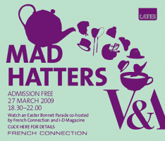 V&A Mad Hatters Graphic (2009)