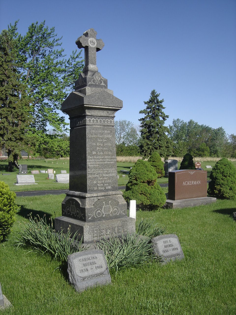 A Morbid Fascination First St. John's Lutheran Cemetery, Toledo, Ohio