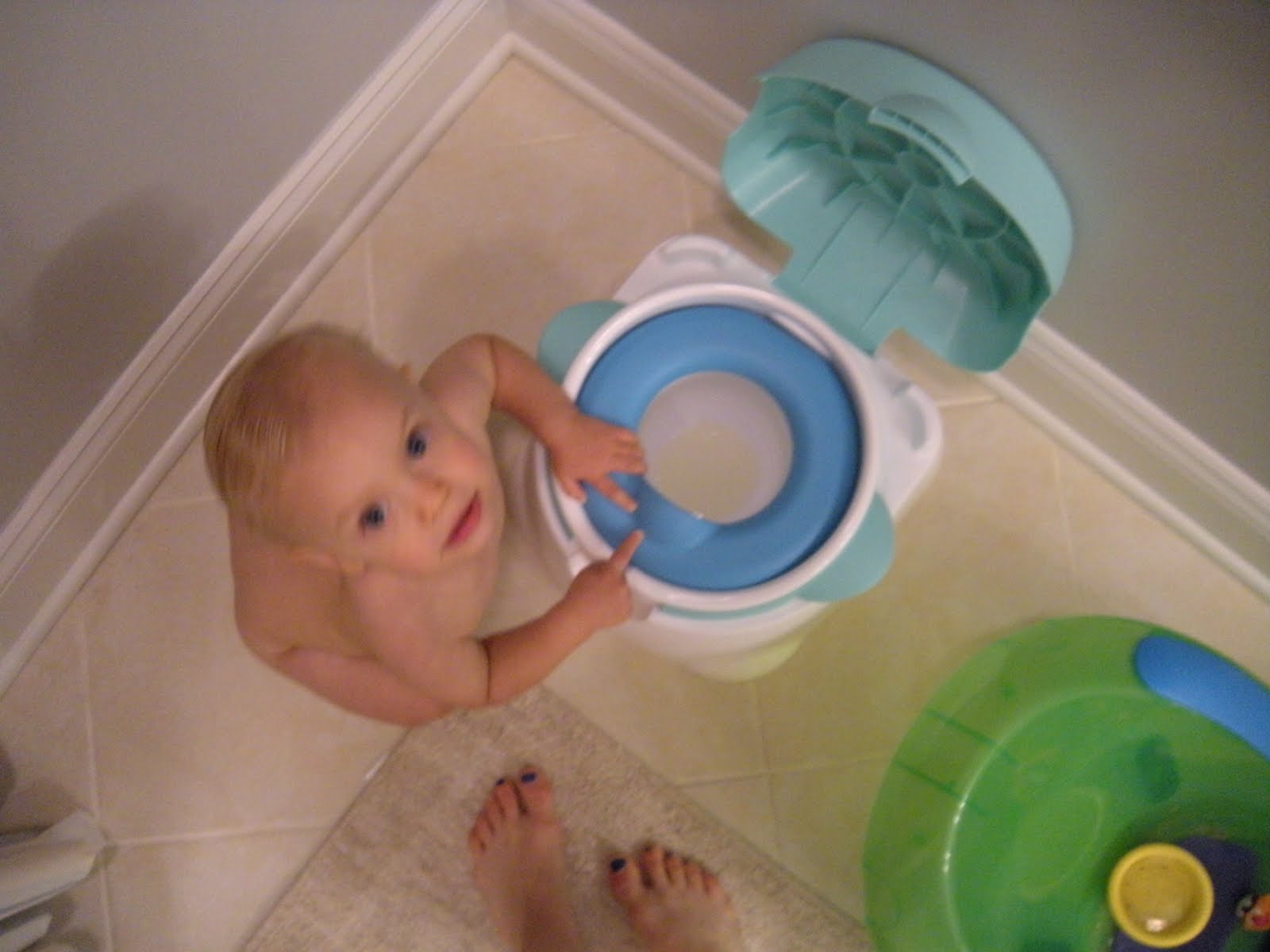 The Smith's in CT Pee pee in the toilet!