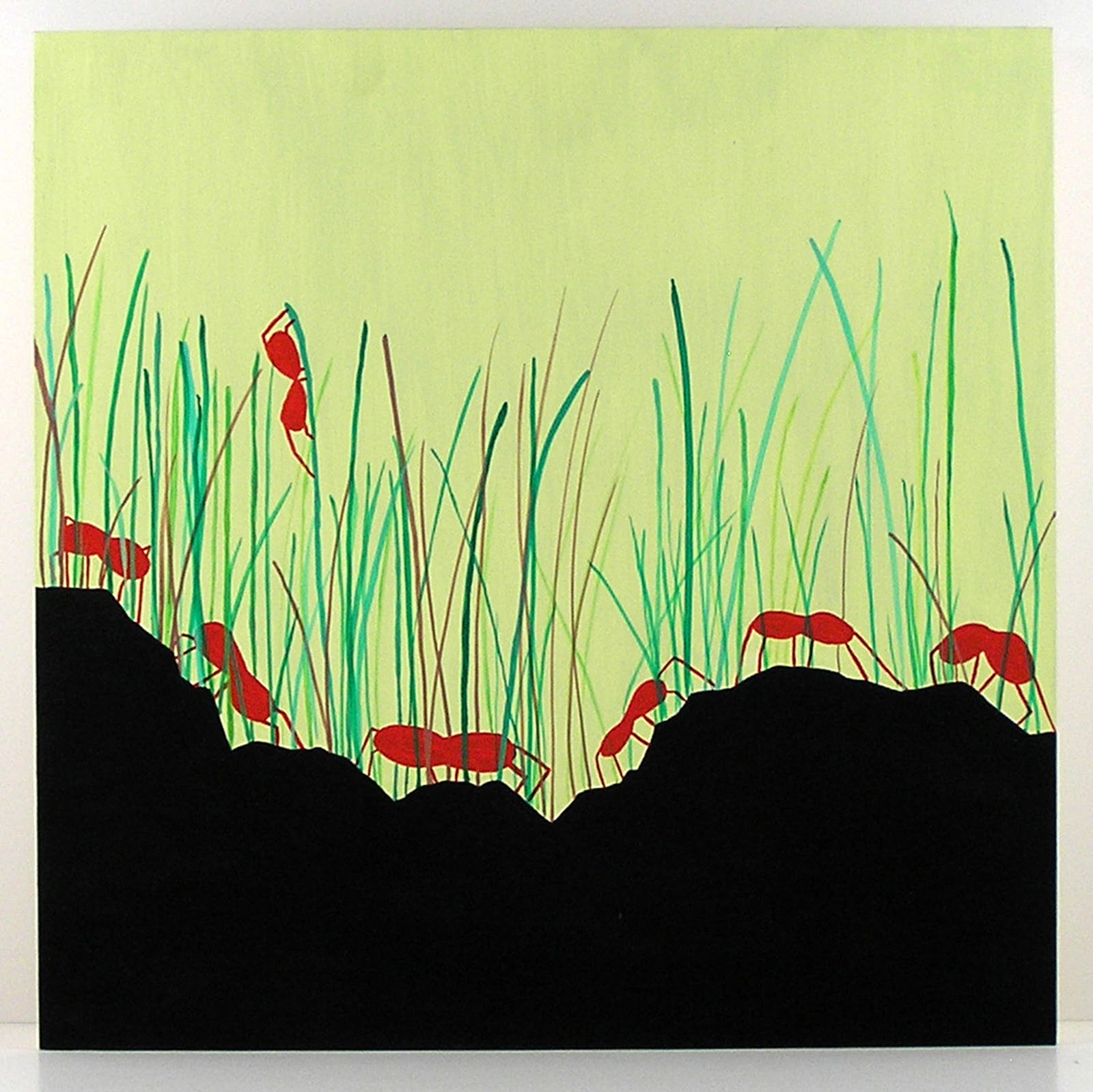 Ants In Grass