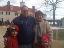 George Washington house with grandma & grandpa