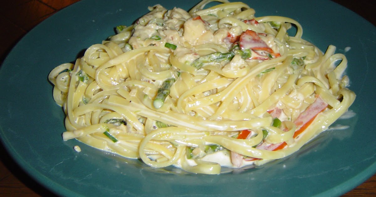 Kitten with a Whisk Lobster Pasta with Brandy Cream Sauce